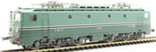 French Electric Locomotive Class CC-7150 of the SNCF original green liver SE Lyon Mouche MISTRAL - 